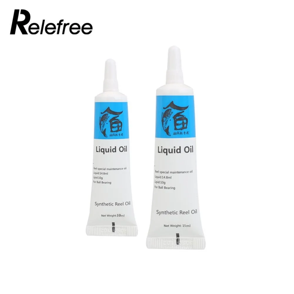 

2pcs/set Fishing Reel Oil Reel Grease + Liquid Oil Lubricating Grease Set Kits Fish Tool Application Reel Oil