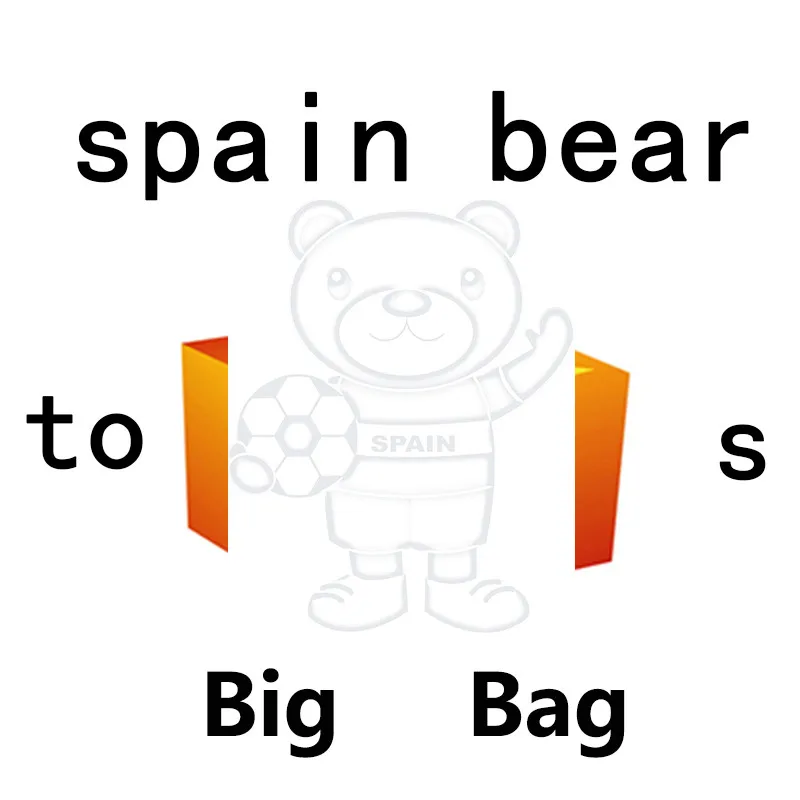 

NEW Store Event Exit Spree To Send Gifts Randomly Big Bag Spain Bear Jewelry Contact Me To The Catalog Buy