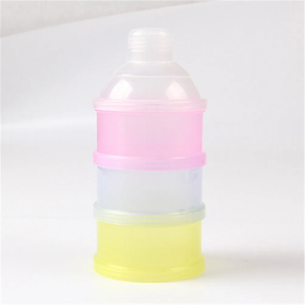 Портативный 3 слоя молочный Ящик Контейнер для маленьких детей грудного молока фрукты Сумочка для лакомств Бутылочки для младенцев детская молочная смесь для кормления чехол
