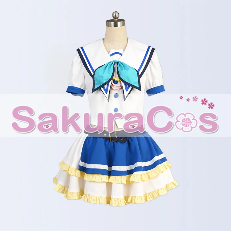 Индивидуальный размер аминовая одежда Lovelive Солнечный свет Aqours Косплей Костюм JumpingHeart Watanabe/Dia/Ruby/Mari/RikoAll членов платье cos