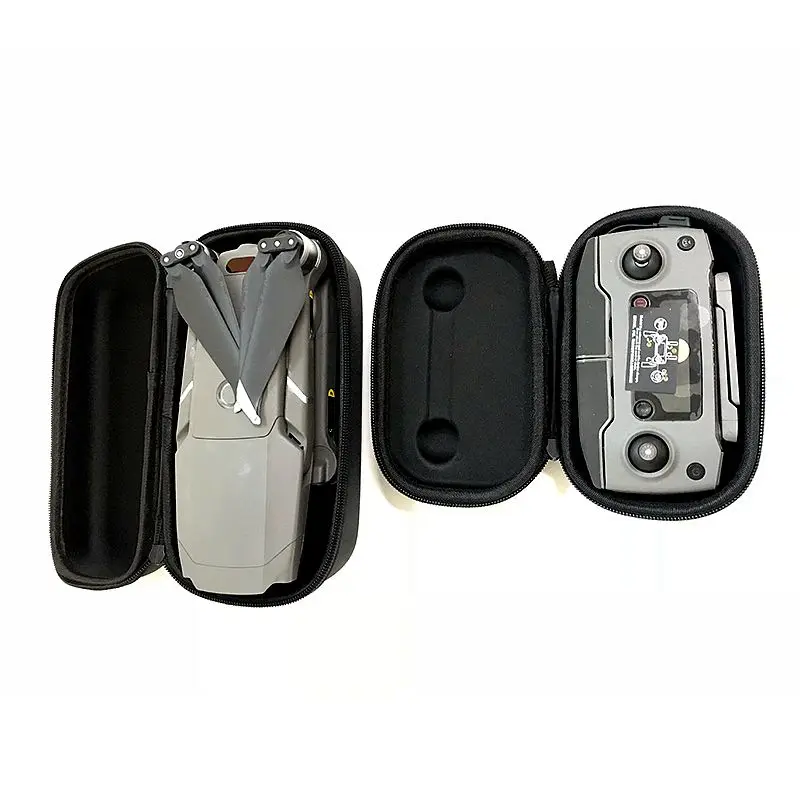 

2 in 1 Durable Portable Hardshell Transmitter Controller Storage Box & Drone Body Bag Carring Case For DJI Mavic 2 Pro/Zoom