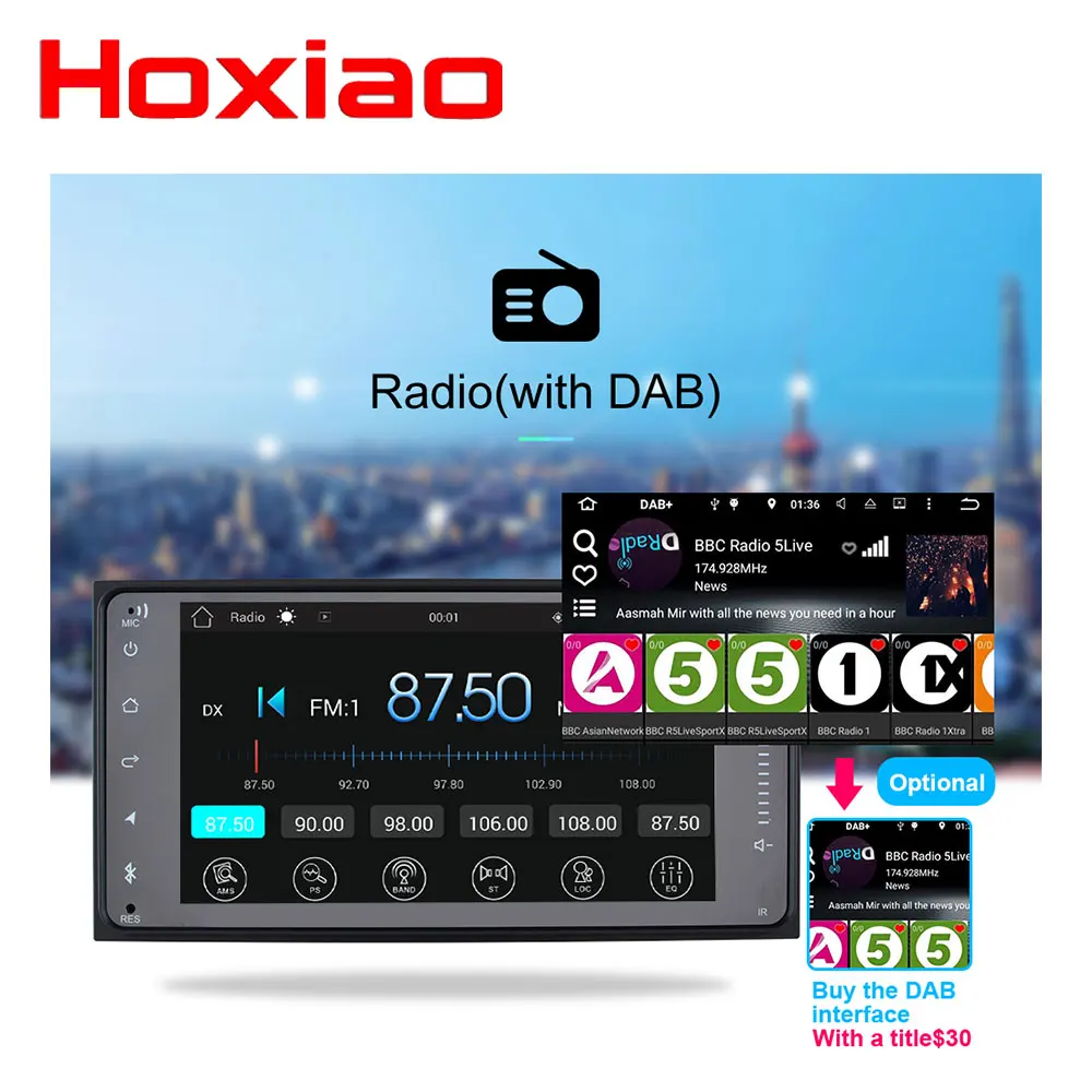 Cheap 2 din car Android For Toyota Camry/Vios/Corolla/wish/Altis/4500 20CM*10CM GPS multimedia player wifi BT  7 inch 2din car radio 3