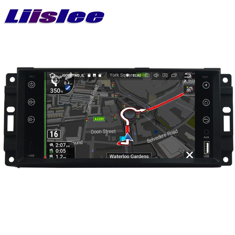Flash Deal LiisLee Car Multimedia GPS HiFi Audio Radio Stereo For Dodge Charger LX 2006~2010 Original Style Navigation NAVI 1