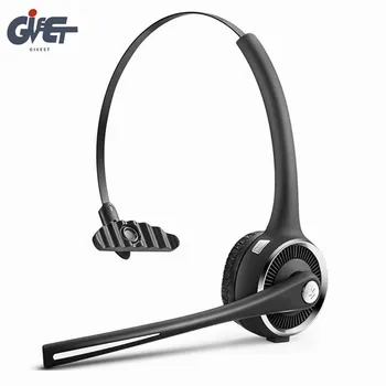

Bluetooth v4.1 Phone Headset with Mic Truck Driver 15h Talk Time Stereo Headset with Noise Canceling Hands-Free for Call Center