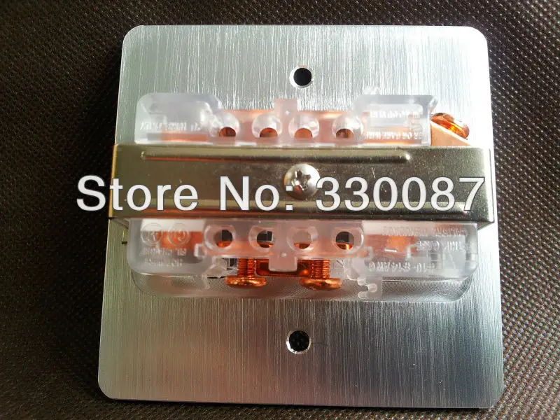 

Free shipping Details about US AC power outlet audio grade red copper made socket