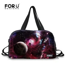 FORUDESIGNS/планета и Снежинка разнообразие шаблон сумка спортивная для женщин фитнес сумки для йоги хранения плеча чехол для мусора