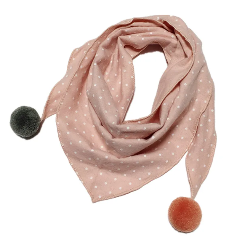 Spring New Children Scarf Pure Color Baby Scarf Autumn Winter Cotton