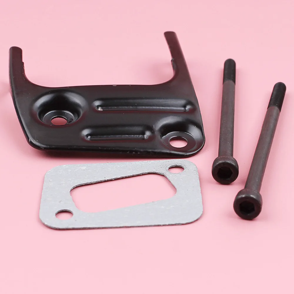 Exhaust Muffler Bracket Gasket Bolts For Husqvarna 340 345 346 346XP