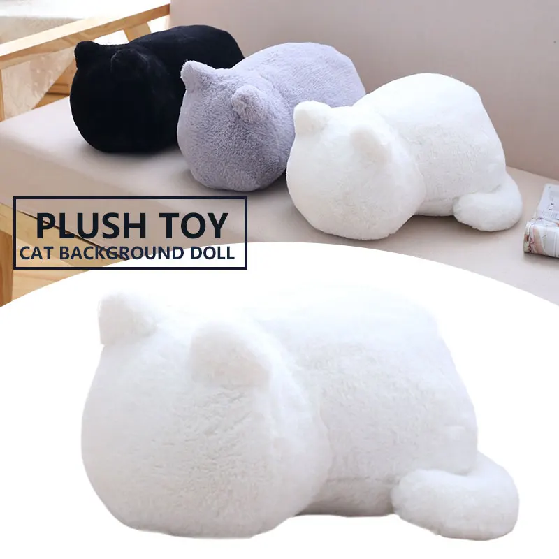 Мягкая игрушечная кошка хлопок спальня игрушки для домашних животных Мягкая кукла Прямая