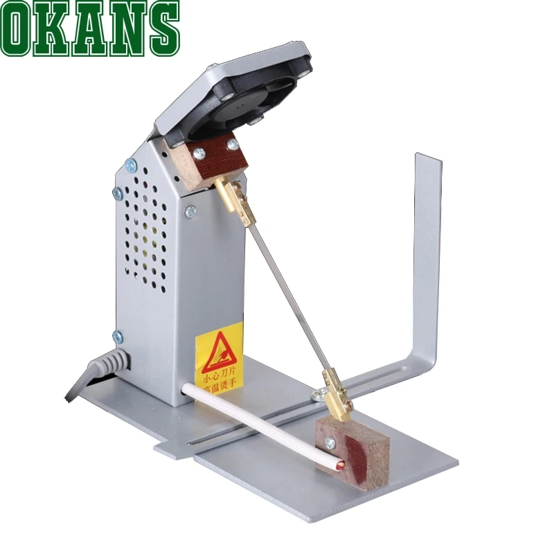 Temperature Adjustment Electro thermal Cutting Machine YC 18 Nylon Satin Heating Cutting Machine