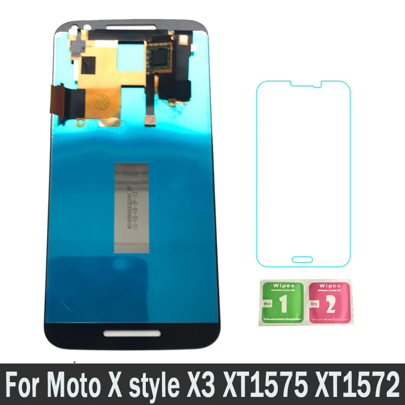 

Lcds For Motorola Moto X style X3 XT1575 XT1572 XT1570 LCD Display Touch Screen Digitizer Assembly Replacement Parts 100% NEW