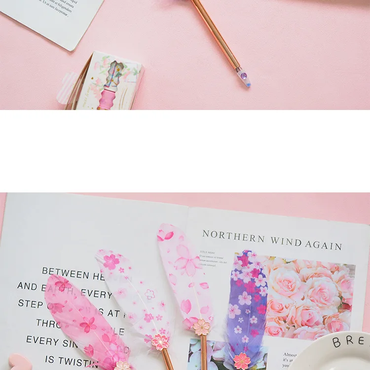 1 шт., новинка, гелевая ручка Sakura 0,5 мм, сменная ручка, креативные перьевые кавайные ручки, корейские канцелярские принадлежности для рисования, студенческие офисные канцелярские принадлежности, подарок