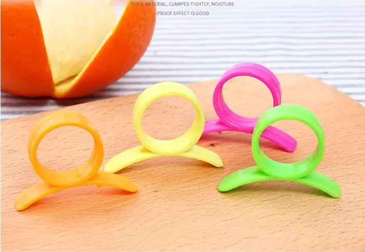 

2 PCS Quick Peel Fruit Citrus Orange Lemon Cutter Slicer Opener Skin Remover Tool