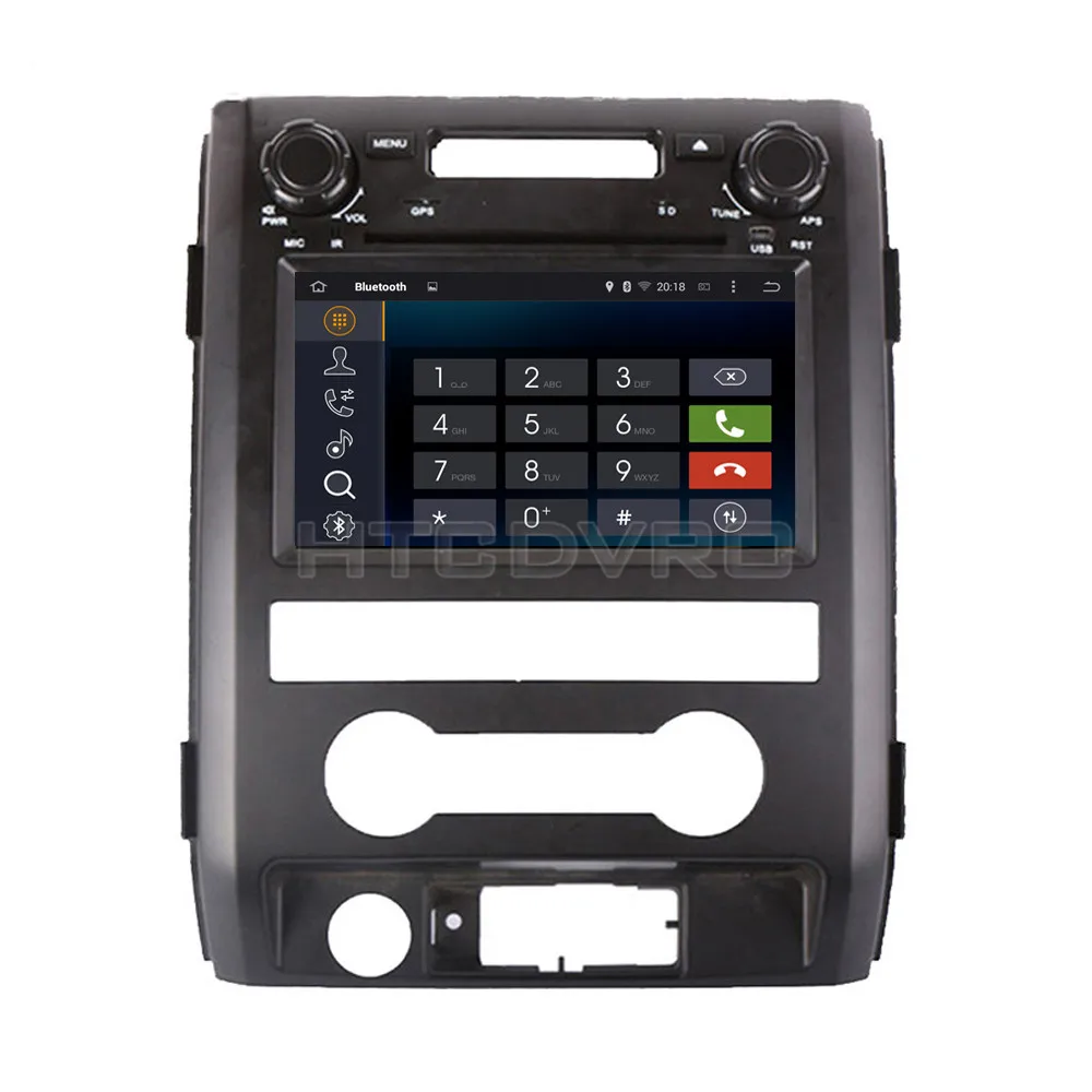 Discount YMODVHT 8inch 4G Octa Core Android 9.0 7.1 Car DVD GPS for Ford F150 2009 2010 2011 2012 2013 2014 Auto RDS Radio Audio Stereo 5