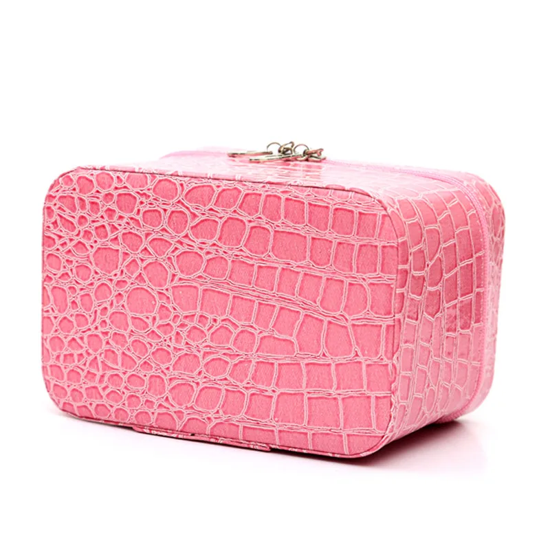 SIKOTE Trunk розовая женская косметичка компактная дорожная упаковка водостойкий Макияж косметичка Trousse Maquillage Femme