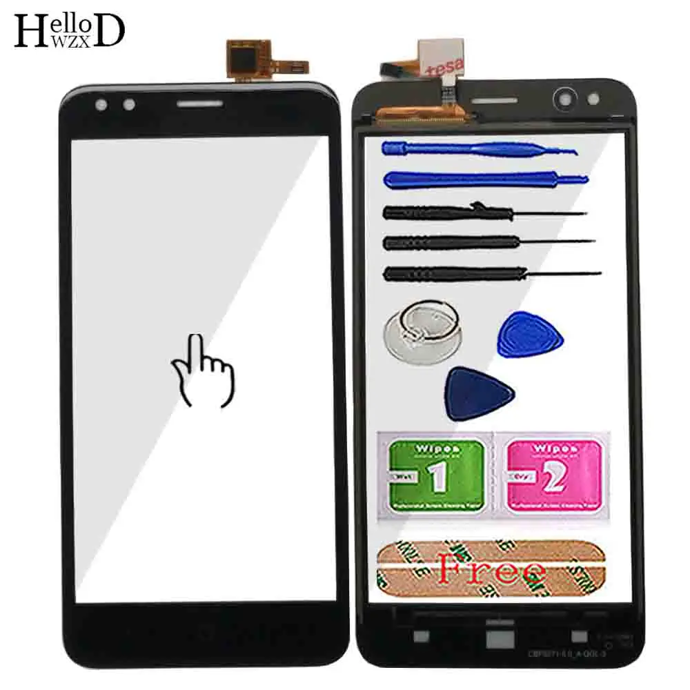 

4.5'' Mobile Touch Screen TouchScreen For Micromax Bharat 3 Q437 Touch Screen Digitizer Touch Panel Lens Glass Tools Adhesive