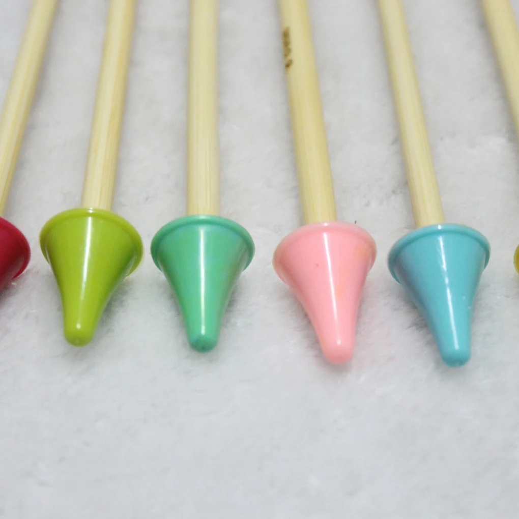 Diy Rubber Knitting Needles Point Protectors 2 Sizes Knit Accessories
