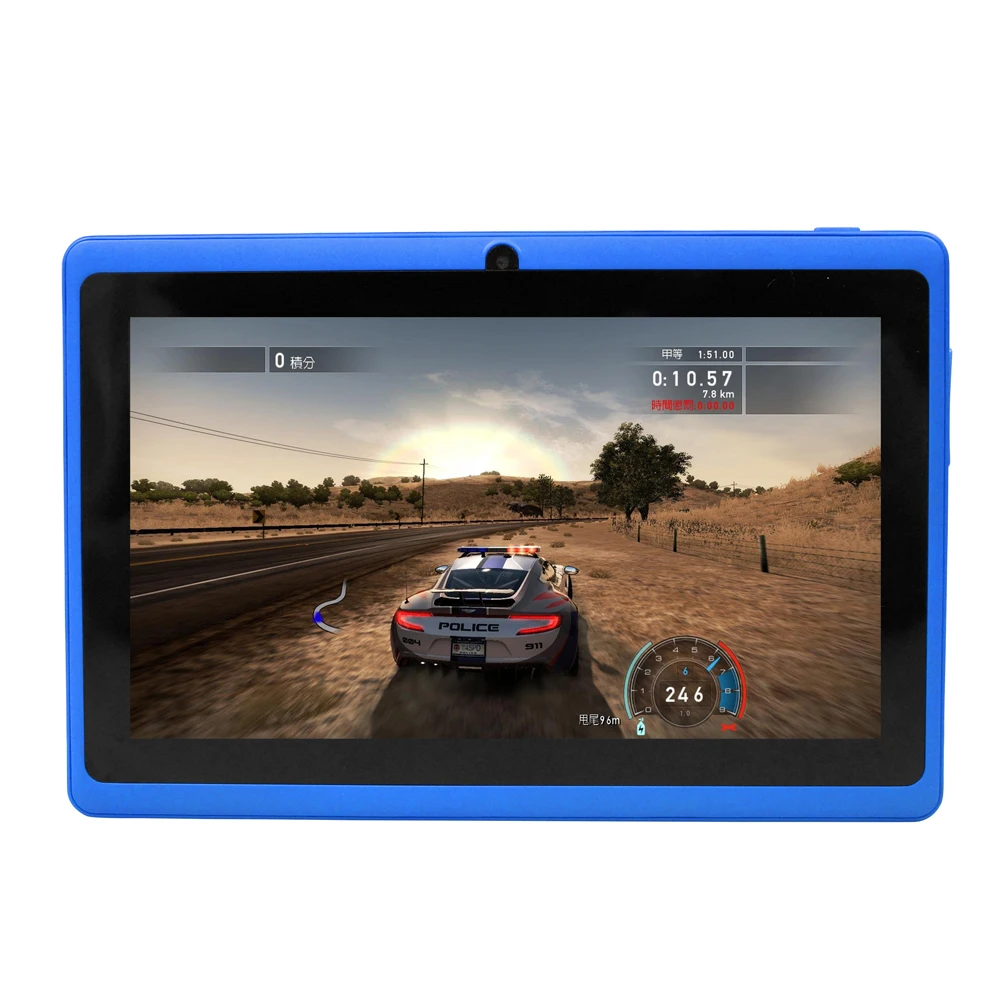 

Yuntab 7 inch Q88 Allwinner A33 Quad Core 512MB/ 8GB Tablet Plate Android 4.4 Tablet PC HD Screen Dual camera Russian