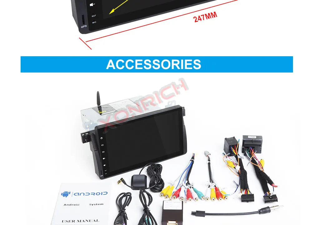 Best Xonrich 2 Din Android 9.0 Car Stereo GPS Navi For BMW/E46/M3/MG/ZT/Rover 75 Automotivo Radio Multimedia Player  4 Core Wifi OBD2 28