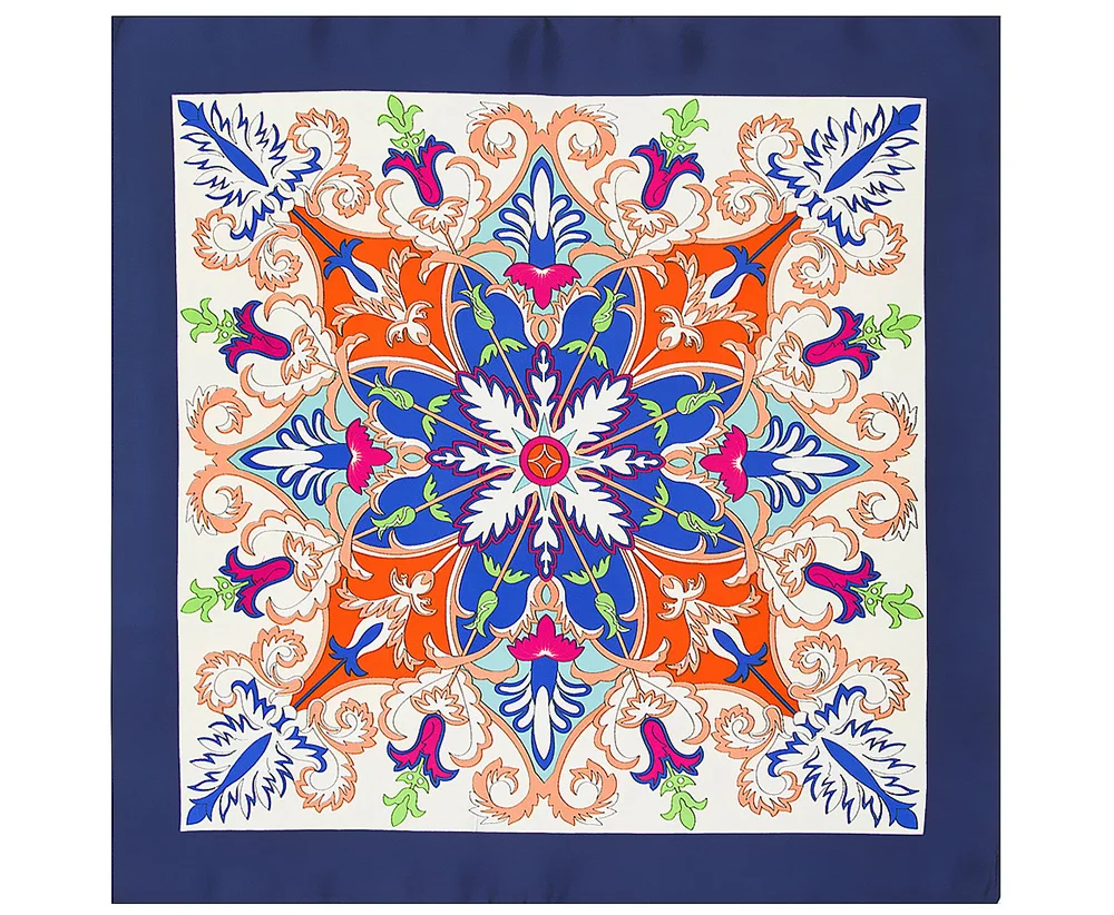Silk Square Scarf (18)