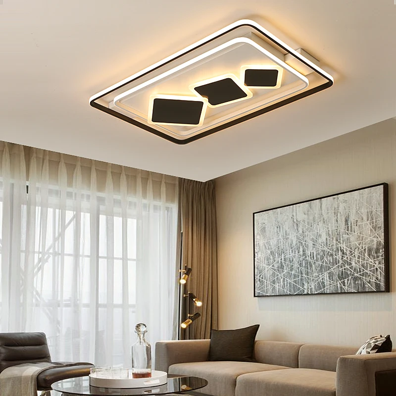 

New Led Chandelier Lights Living Room Bedroom Kitchen Home Modern Remote Control Chandelier Lighting Lamp Fixtures Lampadario