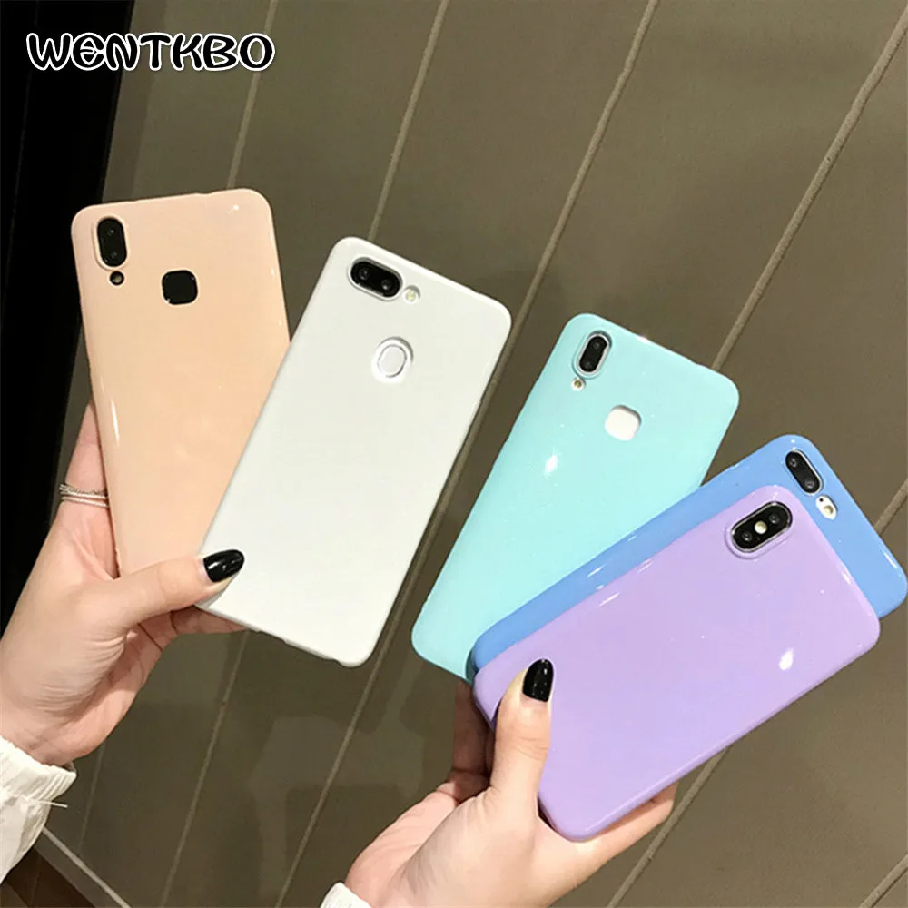 Силиконовый мягкий блеск TPU чехол для huawei P20Lite P10 Plus Nova 3 3i Honor 8 9 10 Lite 8X Play