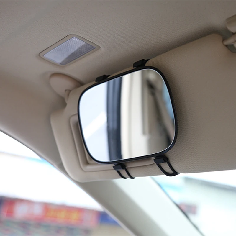 YASOKRO, зеркало для салона автомобиля, солнцезащитный козырек, зеркало для макияжа, автомобильное интерьерное солнцезащитное HD косметическое зеркало, авто косметическое зеркало, автостайлинг