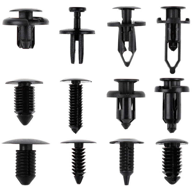 

240pcs Car Door Trim Auto Bumper Fastener Rivet Retainer Push Engine Cover Car Door Trim Panel Clip Fastener Lictin Fixing Clips