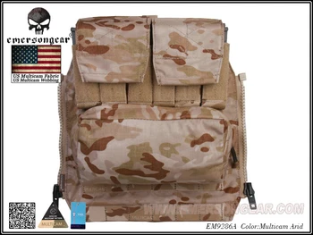 

Emerson Back Pack BY ZIP Panel FOR AVS JPC2.0 CPC Tactical Vest Accessory package Multicam Arid EM9286MCAD