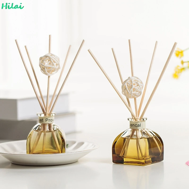 

Reed Diffuser Sets Domestic aromatherapy indoor perfume air refresh Fire Free essential Oil set volatile fumigation Glass bottle