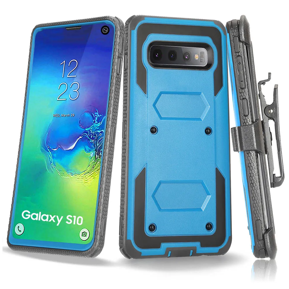 Heavy Duty Броня чехол для samsung Galaxy S10 плюс S10e Lite ударопрочный пояс клип футляр + Plus| |
