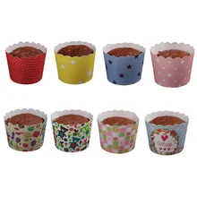 50 шт. Бумажные украшения для торта лоток DIY бумажная форма для выпечки красочные Маффин торт механизм бумага чашки смазка стойкие вкладыши кухня интимные аксессуары