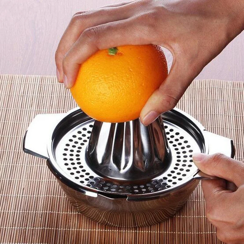 Thick stainless steel manual orange juicer machine Hand Press Lemon