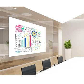 

Sunice Whiteboard Sticker White Board Self-adhesive Writing Board Removable Wall Decal For Office School Home Wall Sticker