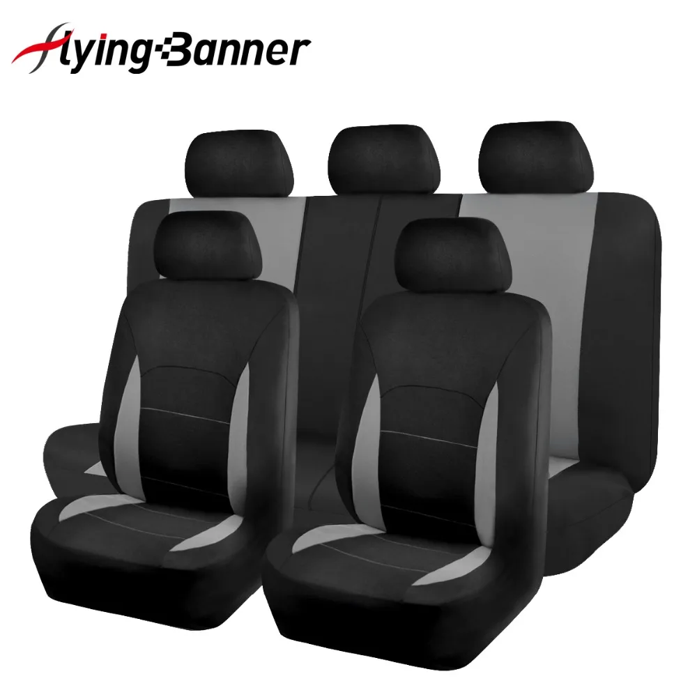 

Full Set Universal Car Seat Covers Interior Accessories Seat Protectors for volkswagen peugeot 206 passat b6