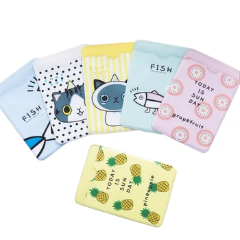 

5pcs/pack passport cover id card holder card wallet PVC Ferrule & Ferrule Set Oyster student Card