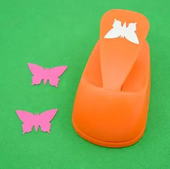 

free shipping 2"(5.0cm) butterfly EVA foam paper save power punch for greeting card handmade ,Scrapbook Handmade puncher