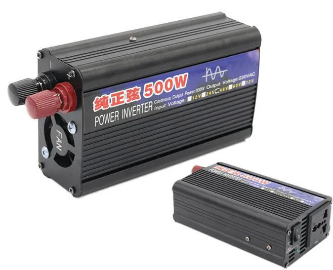 500W 500 Вт-6000 Вт Пуро инвертор A Onda Sinusoidale DC12V-60 в на ac220в/110 В 50 Гц конвертер di Potenza усилитель на автоматический инвертор - Color: 500W