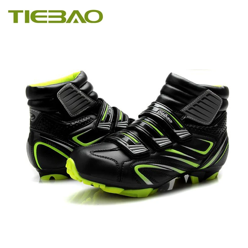 Tiebao Pro, зимняя велосипедная обувь для женщин и мужчин, обувь для горного велосипеда, ветрозащитная, теплая, для верховой езды, Спортивная, самоблокирующаяся, обувь для горного велосипеда