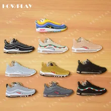 HowPlay мини кроссовки брелоки баскетбольный брелок-фигурка air max 97 подвеска на рюкзак креативная ключница подарки дропшиппинг