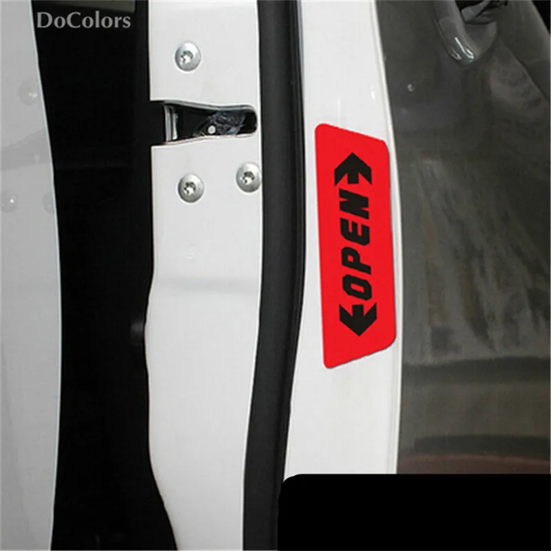 

DoColors Car Door Open Warning Sticker case for HAVAL all Model H3 H5 H6 H7 H8 H9 H8 M4 SC C30 C50