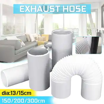 

Portable Air Conditioner Parts Diameter 13cm/15cm Exhaust Hose Tube Free extension Flexible DIY Home For Air Conditioner Tools