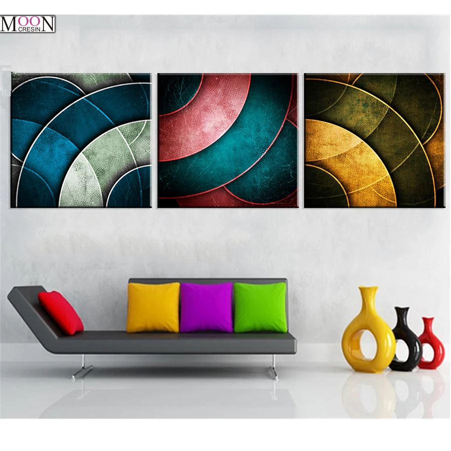 

5D DIY Diamond Painting Cross Stitch Abstract Canvas Paintings Diamond Mosaic Full Square Drill DIY Diamond Embroider Decoration