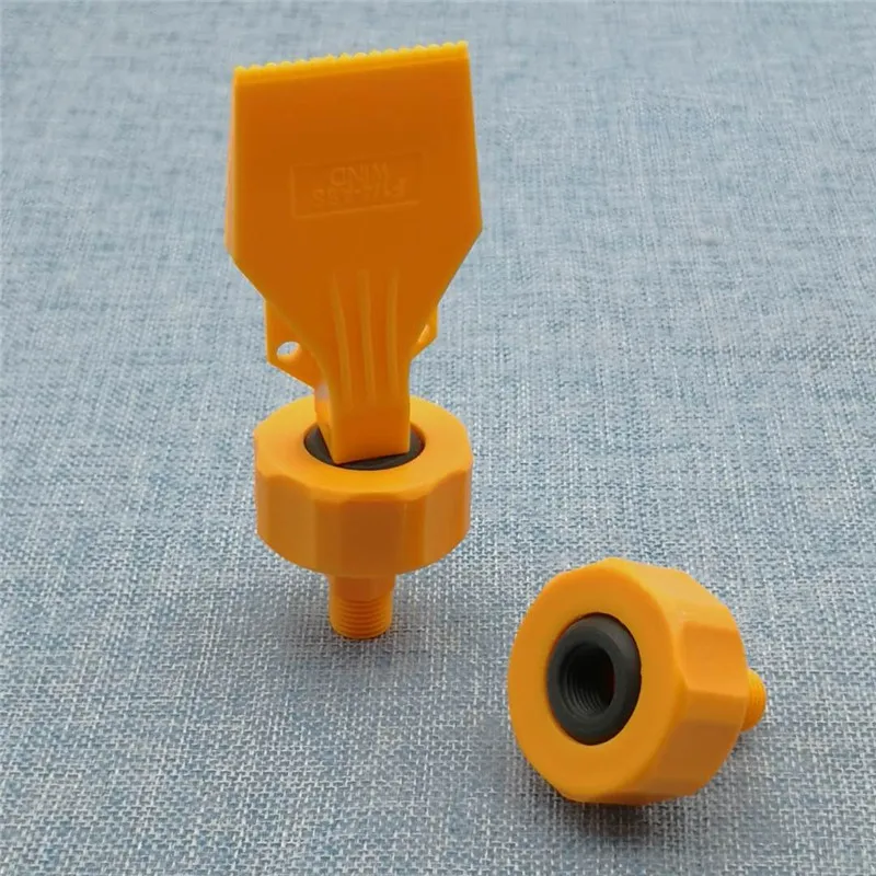 Adjustable ball fittings with wind jet nozzle,plastic adjustable ball