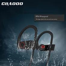 CBAOOO Спортивные Bluetooth Наушники беспроводной наушники Бег Спорт стерео гарнитура Супер наушник с басом устойчивое с микрофоном телефон