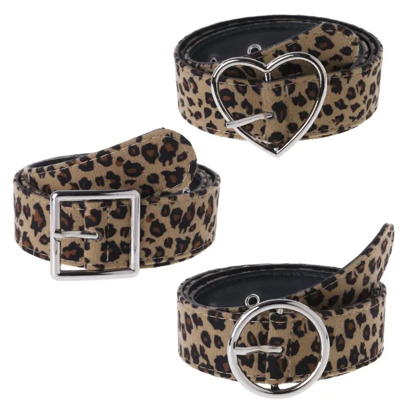 

Female Fashion Clothing Accessories Girls Adjustable Decoration Woman Dress Strap Leopard Belt Waist Belts