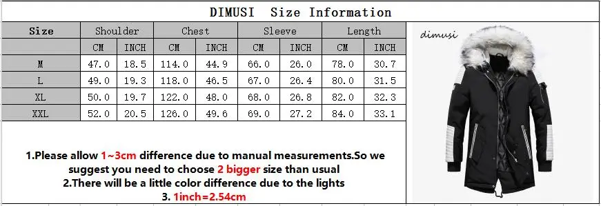 DIMUSI зимние куртки мужские толстые теплые парки мужские Faxu пальто с меховым воротником мужские хлопковые длинные пиджаки ветровки с капюшоном, TA256