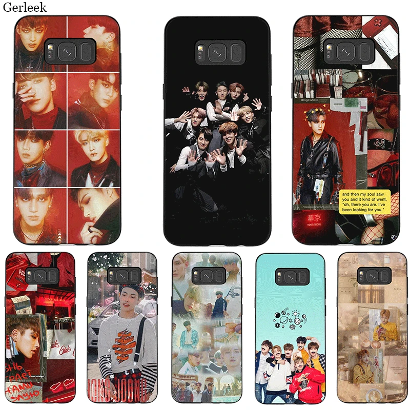 

Mobile Phone Case For Samsung S10 Plus S10E S9 S8 S7 S6 Edge Note 8 9 M40 M30 M20 M10 Cover ATEEZ HongJoong SeongHWA Case Shell