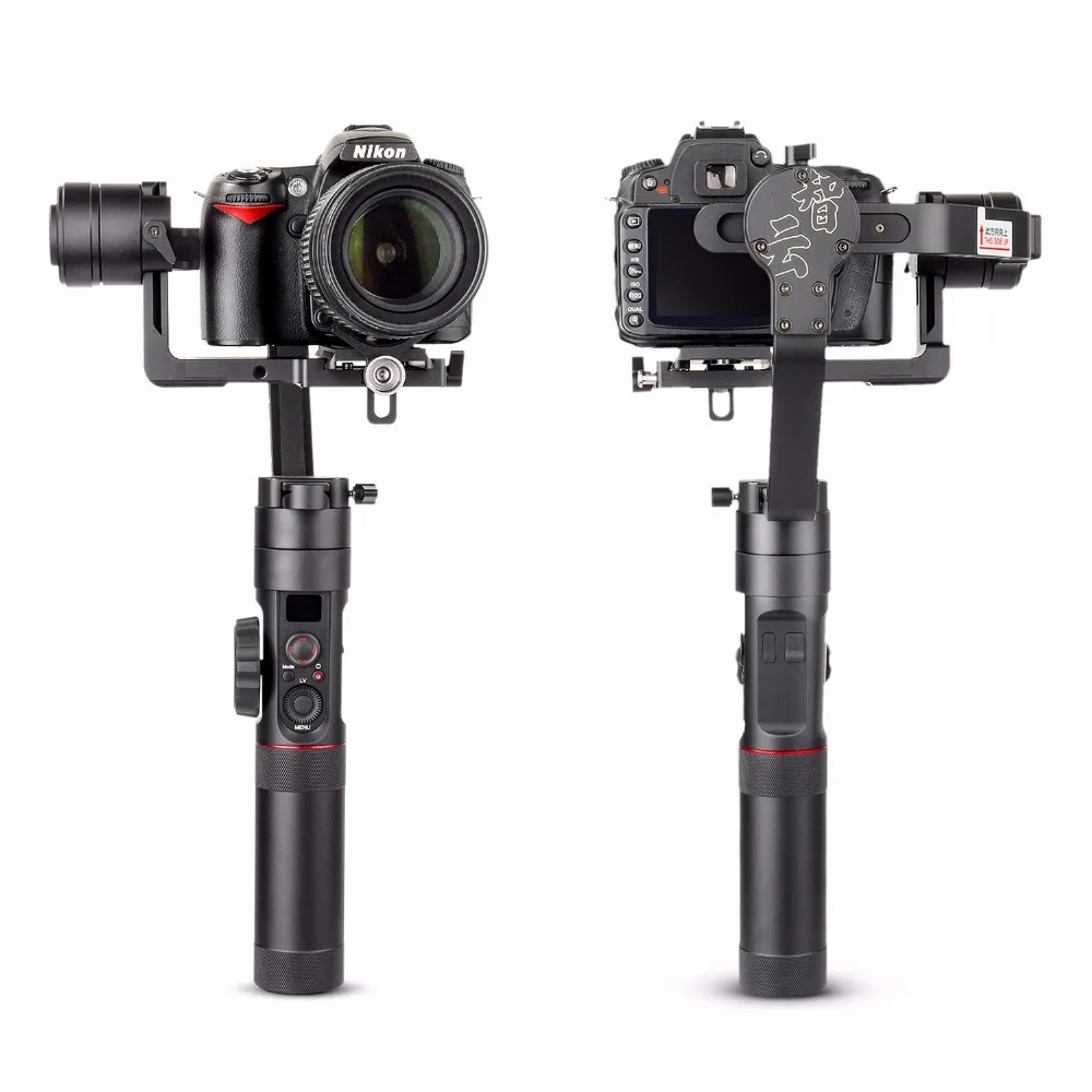 Корабль Zhiyun Crane 2 3-Axis Камера стабилизатор с лампой накаливания для непрерывного изменения Управление фокусировкой для всех моделей DSLR Камера