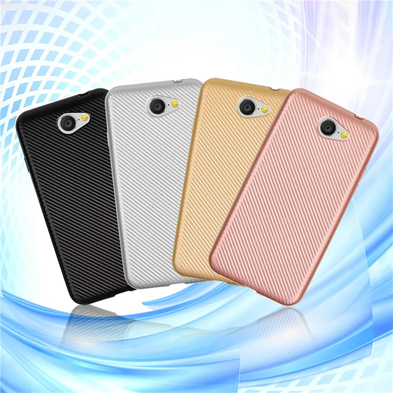 

For Google General Mobile GM6 Case Colored Carbon Fiber Skin Soft Back Cover Phone Case for General Mobile GM6 Soft Shell Cover